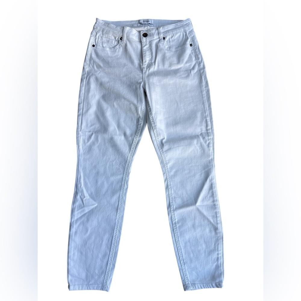 Pistola Crisp White Denim Pants Jeans